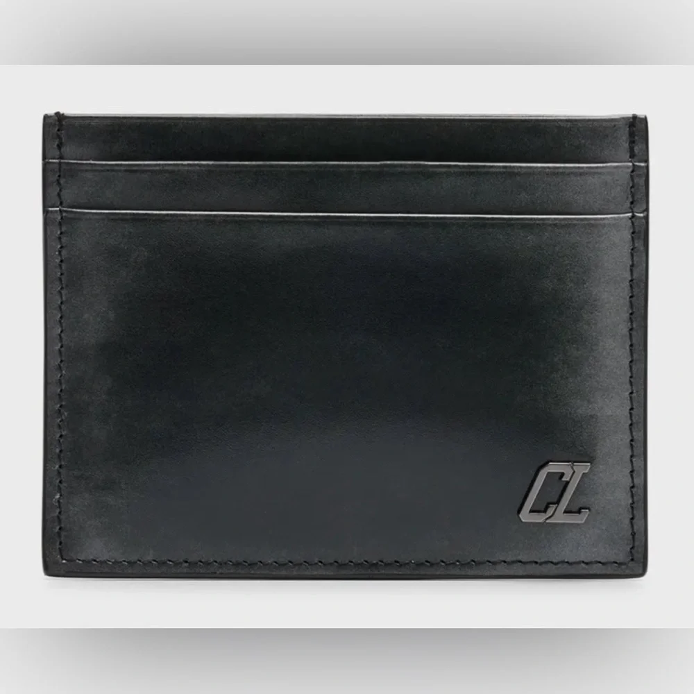 Christian Louboutin M Kios Leather Card Holder